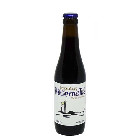 Aan het einde van het koken wordt er een snuifje kaneel toegevoegd. Lupulus Hibernatus - dark beer - 9.5% - Brasserie les 3 ...