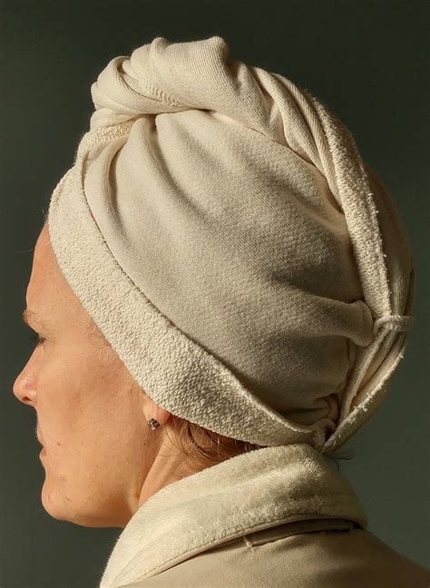 Organic Cotton Hair Towel Wrap Etsy Canada
