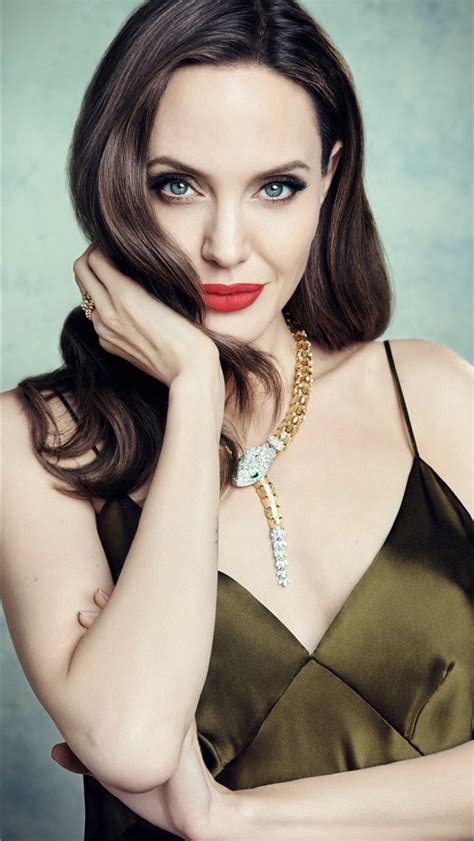 Angelina Jolie 4k 2019 New Iphone Wallpapers Free Download