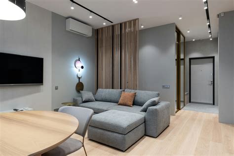 Interior Of Modern Apartment Living Room · Free Stock Photo