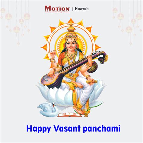 Motion Howrah Wishes Happy Saraswati Puja Basant Panchami Basant