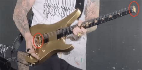 Synyster Gates Used A Mysterious Headless Guitar Live With Avenged