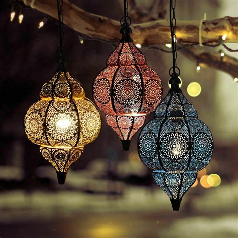 Modern Turkish Hanging Lamps Handmade Moroccan Ceiling Lights Home
