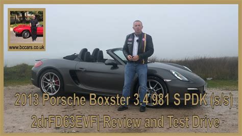 2013 Porsche Boxster 3 4 981 S PDK 2dr FD63EVF Review And Test Drive