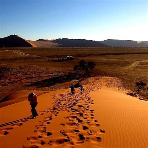 The Unbelievably Beautiful Sossusvlei Dunes In Namibia We Also Do The