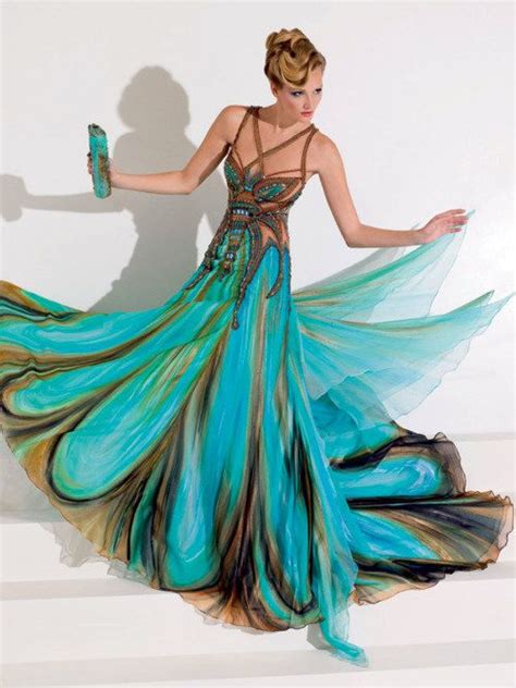 Wonderful Colors Nice Dresses Peacock Dress Beautiful Dresses