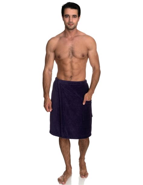 Towelselections Mens Wrap Shower And Bath Terry Velour Towel