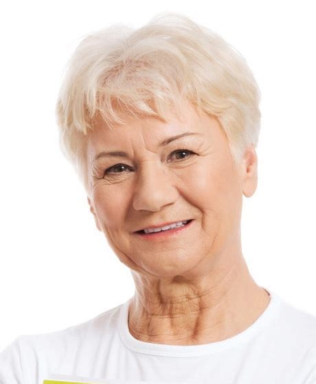 Luxury short hairstyle suits social gatherings. Stylish short haircuts for women over 60