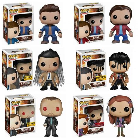 Supernatural Funko Pop Figurines Pack 2 Pop Sam And Dean Funko Poppop