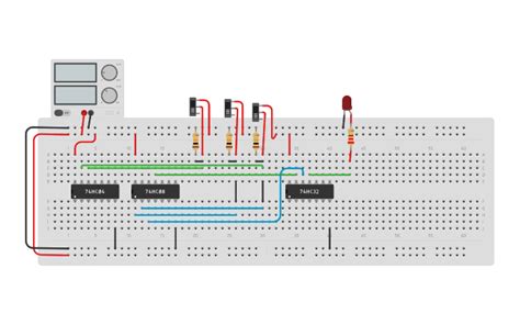 Circuit Design 2 By 1 Multiplex Tinkercad