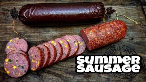 Summer Sausage Making For Beginners Youtube