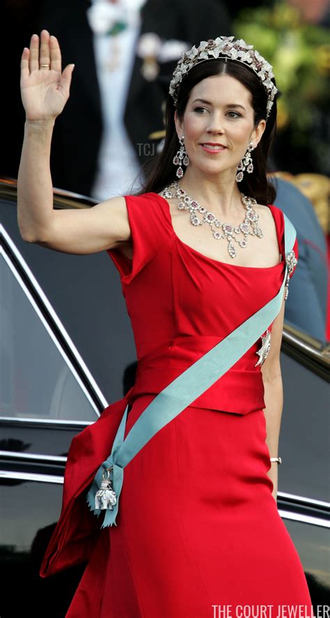 Crown Princess Mary And The Ruby Parure Tiara The Court Jeweller