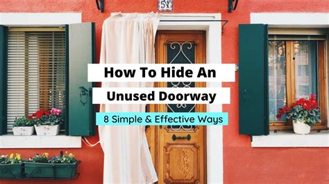 How To Hide An Unused Doorway Easy Solutions Craftsonfire