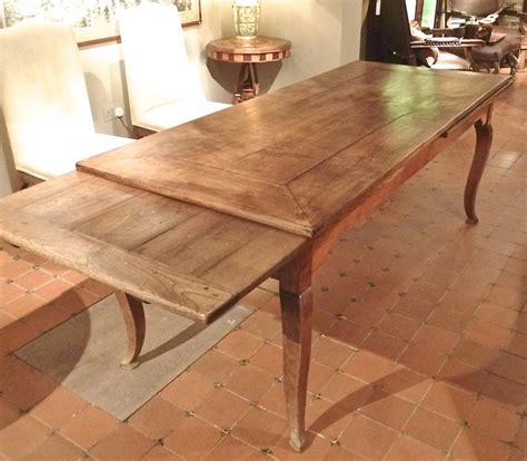 French provincial kitchen with a chimney breast and island bench. French Provincial Cherrywood Farmhouse Extending Dining ...
