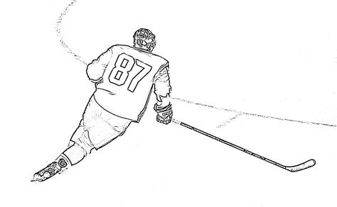 Hockey Rink Page Coloring Pages