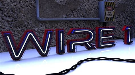 Neon Logo Animation Cinema 4d After Effects Youtube