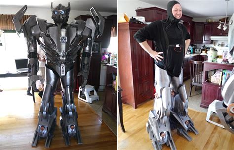 Diy optimus prime transformer costume | brilliant little ideas. DIY Transformers Costume - Neatorama