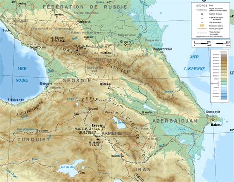 Caucase Vikidia Lencyclopédie Des 8 13 Ans