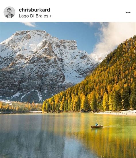 Lago Di Braies Dolomites Italy Tourism Natural