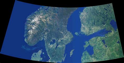 Space Images Scandinavia And The Baltic Region
