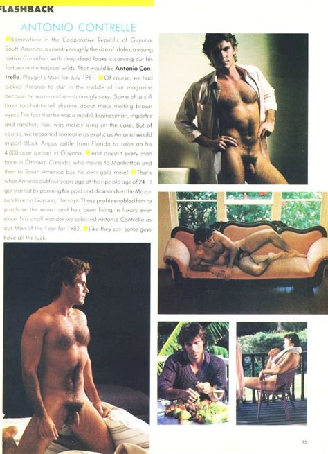 Favorite Hunks Other Things Classic Playgirl September 1985
