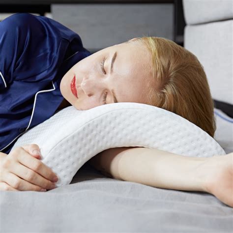 Ardorlove Rebound Pressure Pillow Memory Foam Arch Pillow Multifunction
