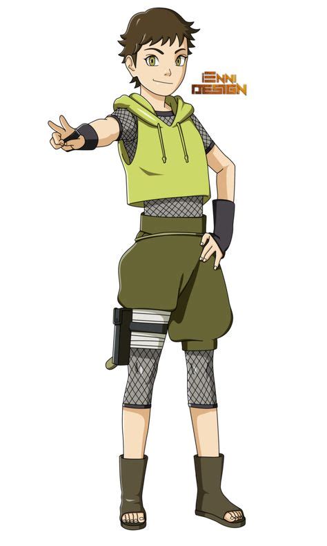 Boruto Naruto Next Generation Wasabi Izuno By Iennidesign Com Imagens Personagens De Anime