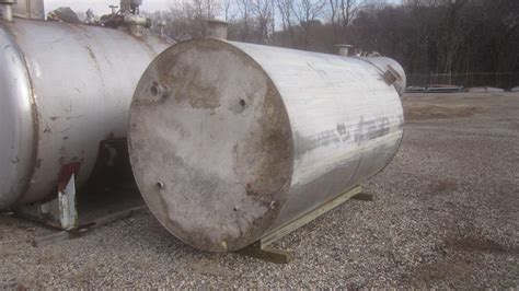 2000 Gal Stainless Steel Tank 9452 New Used And Surplus Equipment