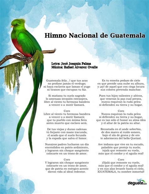 Himno Nacional De Guatemala Letra 63162 Hot Sex Picture