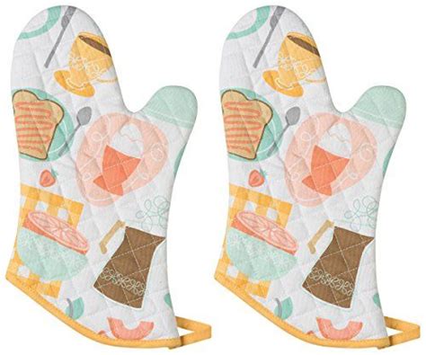 Now Designs Basic Oven Mitt Up And Eat Em Set Of 2 Now Oven Mitts Oven Design
