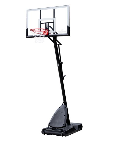 Spalding 54 Polycarbonate Portable Basketball Hoop Us2dk