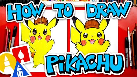 How To Draw Pokemon Detective Pikachu Youtube