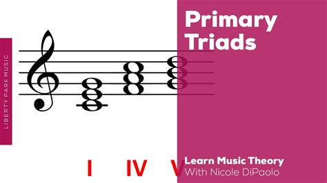 What Are Primary Triads Music Theory Abrsm Grade 4 Video Lesson