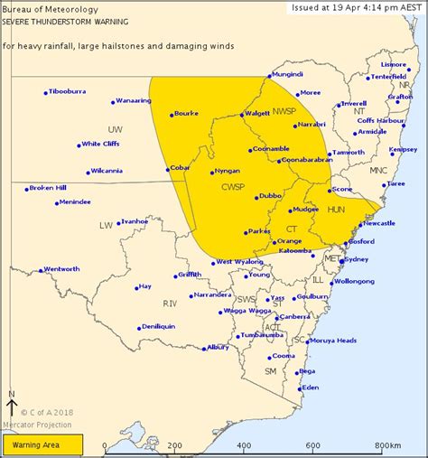 Bureau Of Meteorology New South Wales On Twitter Severe Thunderstorm