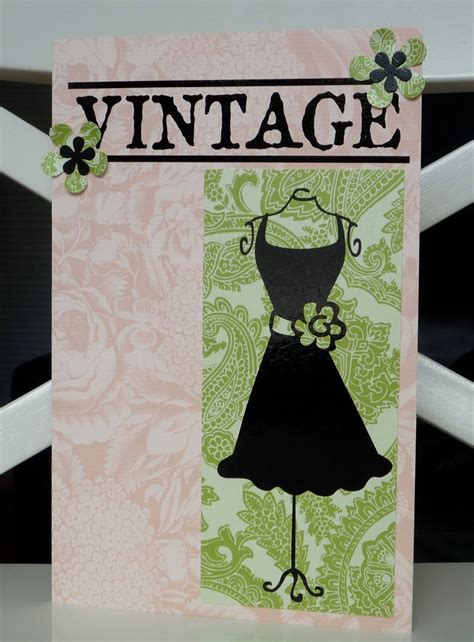 Visit bluemountain.com today for easy and fun birthday ecards. Court's Crafts: Mom's birthday card - Vintage - EAD Designs