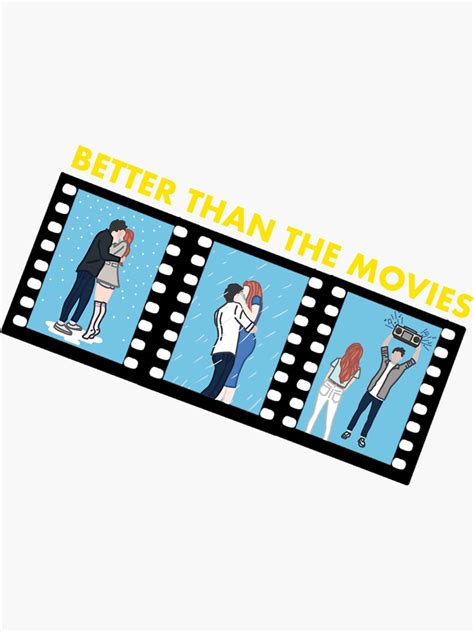 Better Than The Movies Sticker For Sale By Jamierz Redbubble
