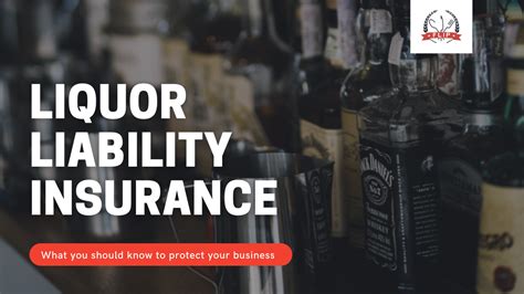 Liquor Liability Insurance Food Liability Insurance Program