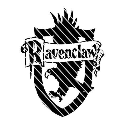Harry Potter Ravenclaw Crest Simple SVG file