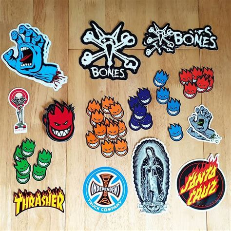 Stickers Back In From Spitfire Powell Thrasher Santa Cruz And More