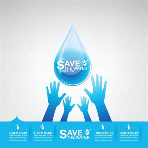 Save Water Logo Vector At Collection Of Save Water