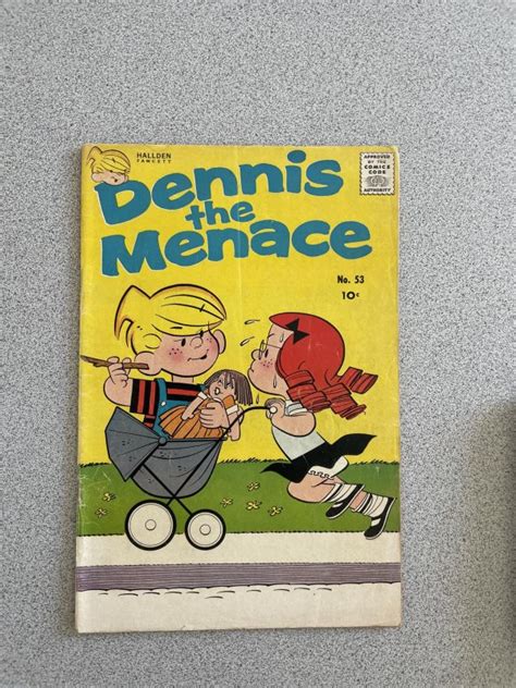 Dennis The Menace 53 1961 Comic Books Silver Age Cartoon