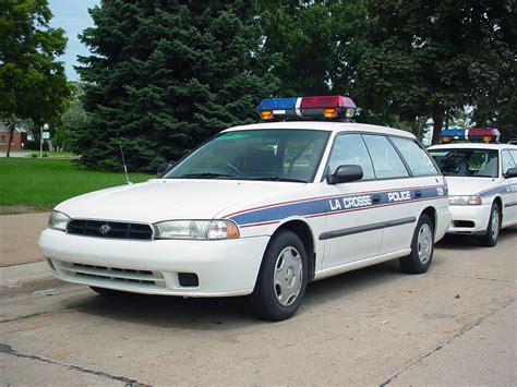 Photo Wi Lacrosse Police 1997 Subaru Legacy Wisconsin Police