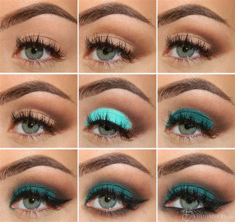 Emerald Green Eye Makeup Tutorial With A Matte Effect Fashionisers