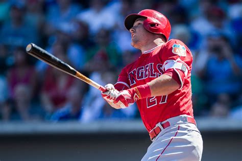 La Angels Baseball Mvp Mike Trout Wants To Be A Meteorologist
