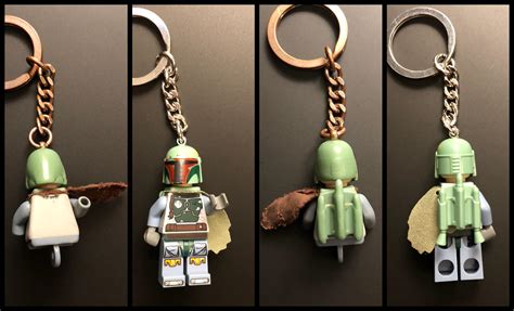 Replaced My Boba Fett Lego Fig Keychain After Almost 5 Years Usage He