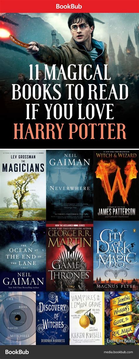 Harry potter and the philosopher's stone, harry potter and the chamber of secrets, harry potter and he gets to be master at a diversion called quidditch; Books to Read If You Love Harry Potter | Magical book ...