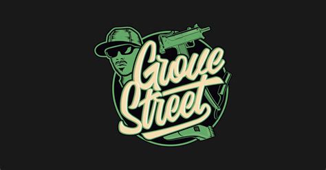 Grove Street Grove Street Gang Sticker Teepublic