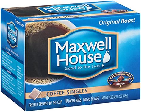 Maxwell House Coffee Singles 19 Ct Inosoc