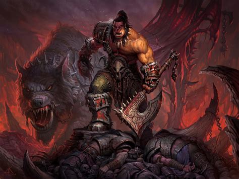 World Warcraft Warlords Draenor Fantasy Wow Wallpaper 3850x2888