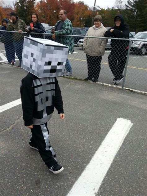 Minecraft Skeleton Halloween Costumes For Kids Diy Halloween